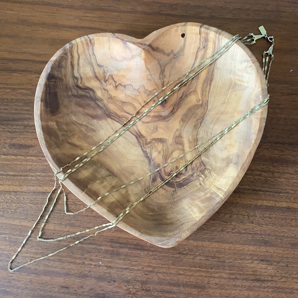 Vintage Layered Flat Figaro Chain Necklace - Picture 4 of 6